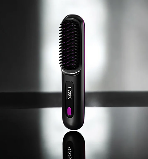 LisseGo™ Pro Brosse Lisseur ionique Portable