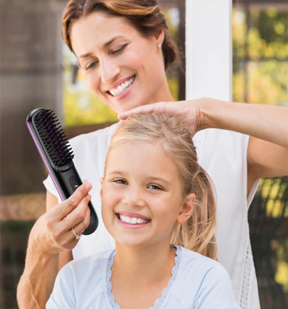 LisseGo™ Pro Brosse Lisseur ionique Portable