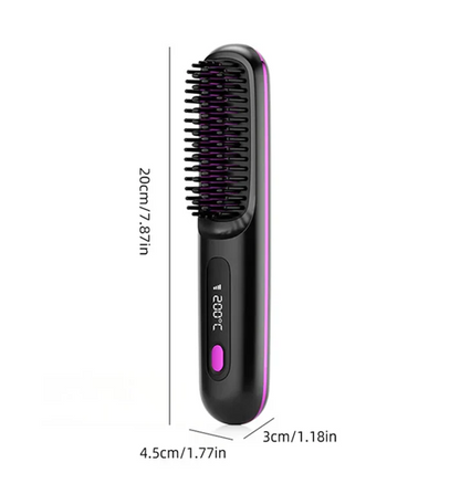 LisseGo™ Pro Brosse Lisseur ionique Portable