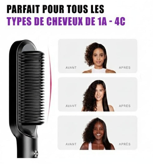 LisseGo™ Home Brosse ionique Filaire